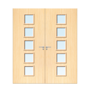 Internal Ash Veneer 10G Glazed Pair FD30 Fire Door