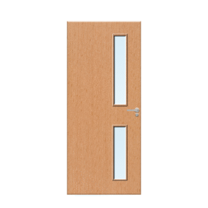 Internal Beech Veneer 16G Glazed FD30 Fire Door