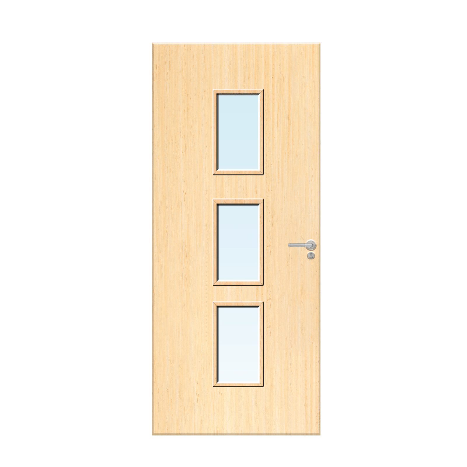 Internal Ash Veneer 23G Glazed FD30 Fire Door