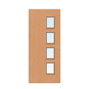 Internal Beech Veneer 27G Glazed FD30 Fire Door