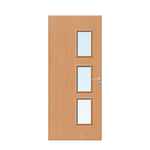 Internal Beech Veneer 28G Glazed FD30 Fire Door