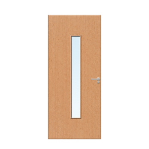 Internal Beech Veneer 29G Glazed FD30 Fire Door