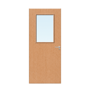 Internal Beech Veneer 2G Glazed FD30 Fire Door