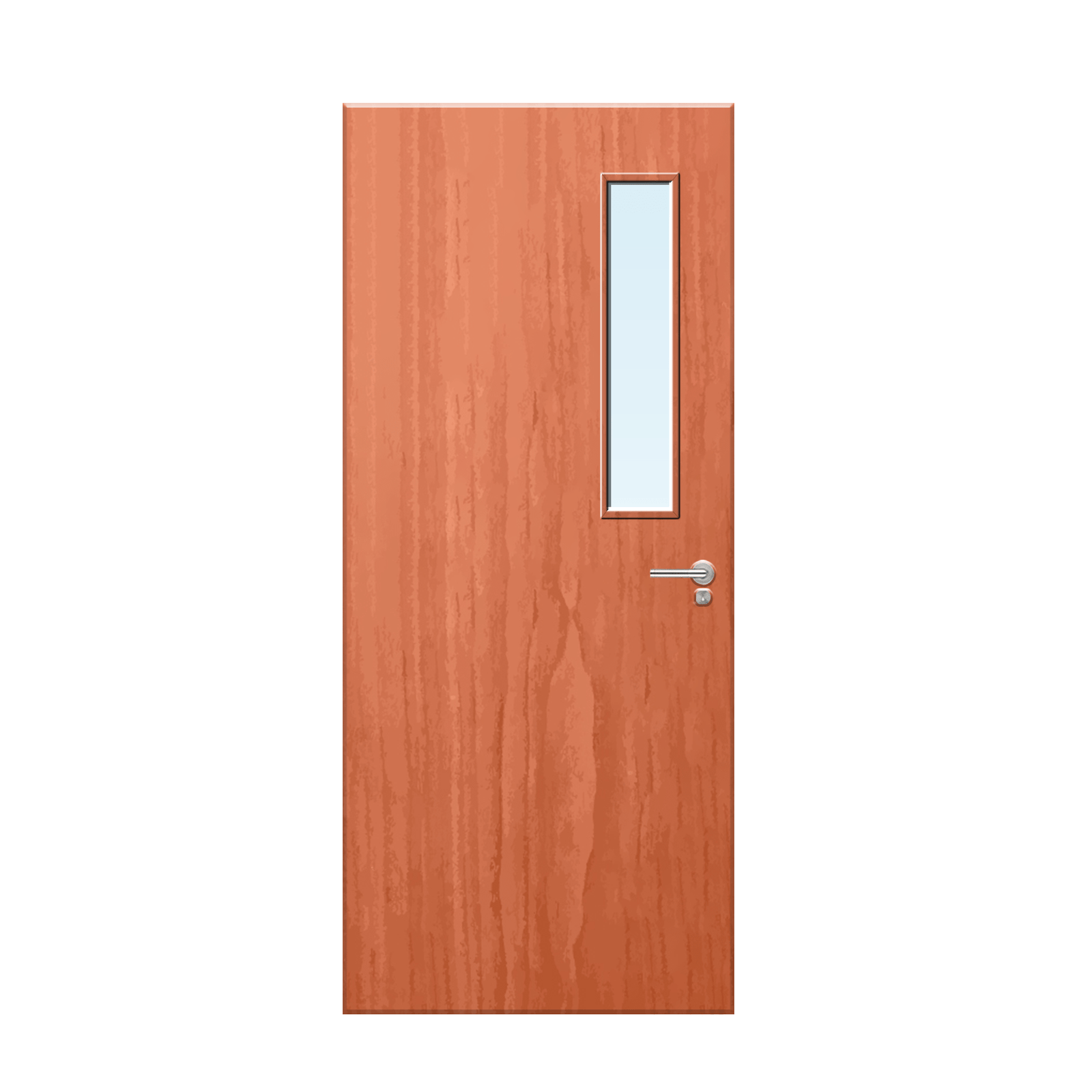 Internal Cherry Veneer 3G Glazed FD30 Fire Door