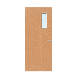 Internal Beech Veneer 4G Glazed FD30 Fire Door