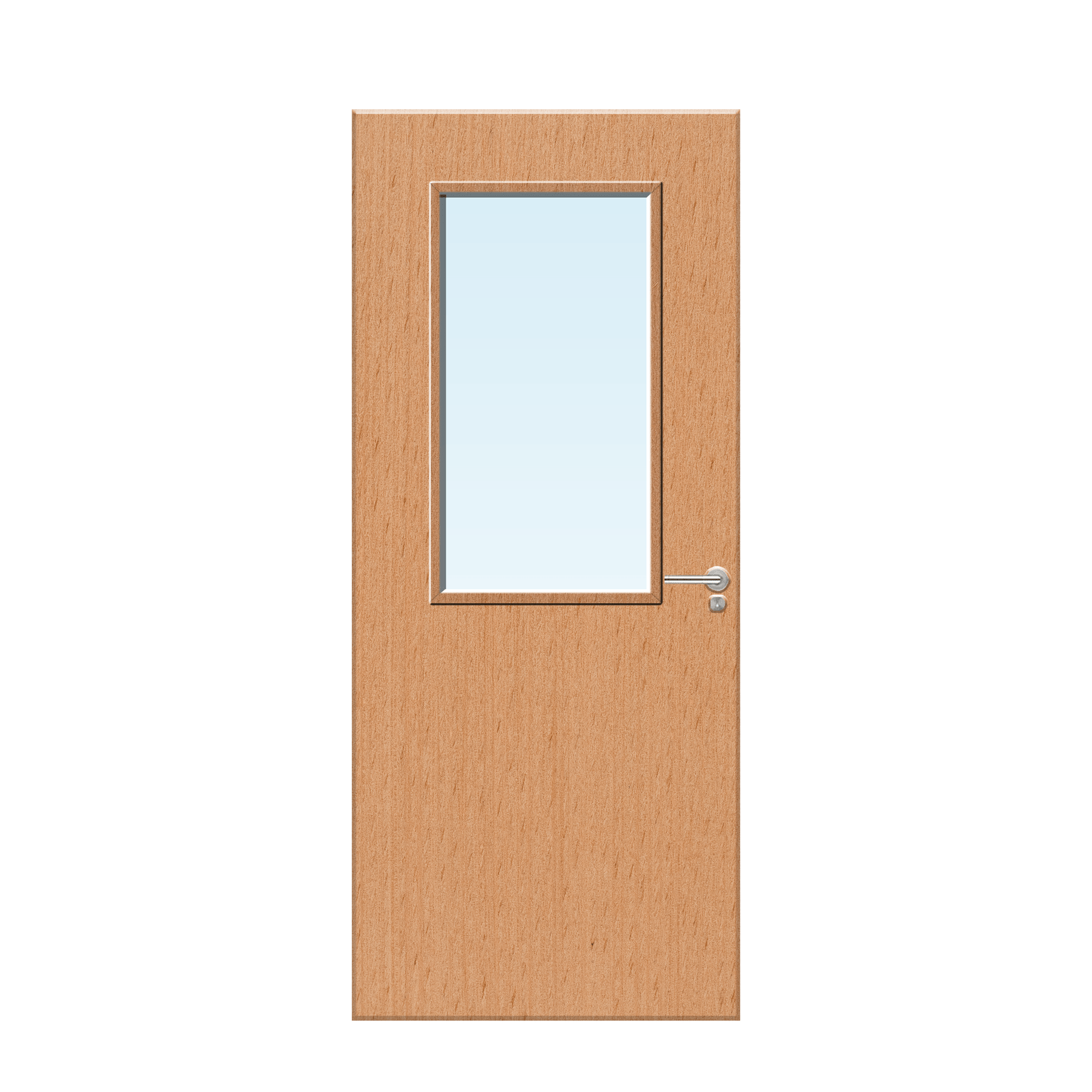Internal Beech Veneer 8G Glazed FD30 Fire Door