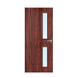Internal sapele veneer18G Glazed FD30 Fire Door