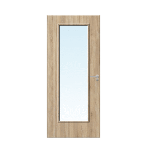 Internal Oak Veneer 19G Glazed FD30 Fire Door