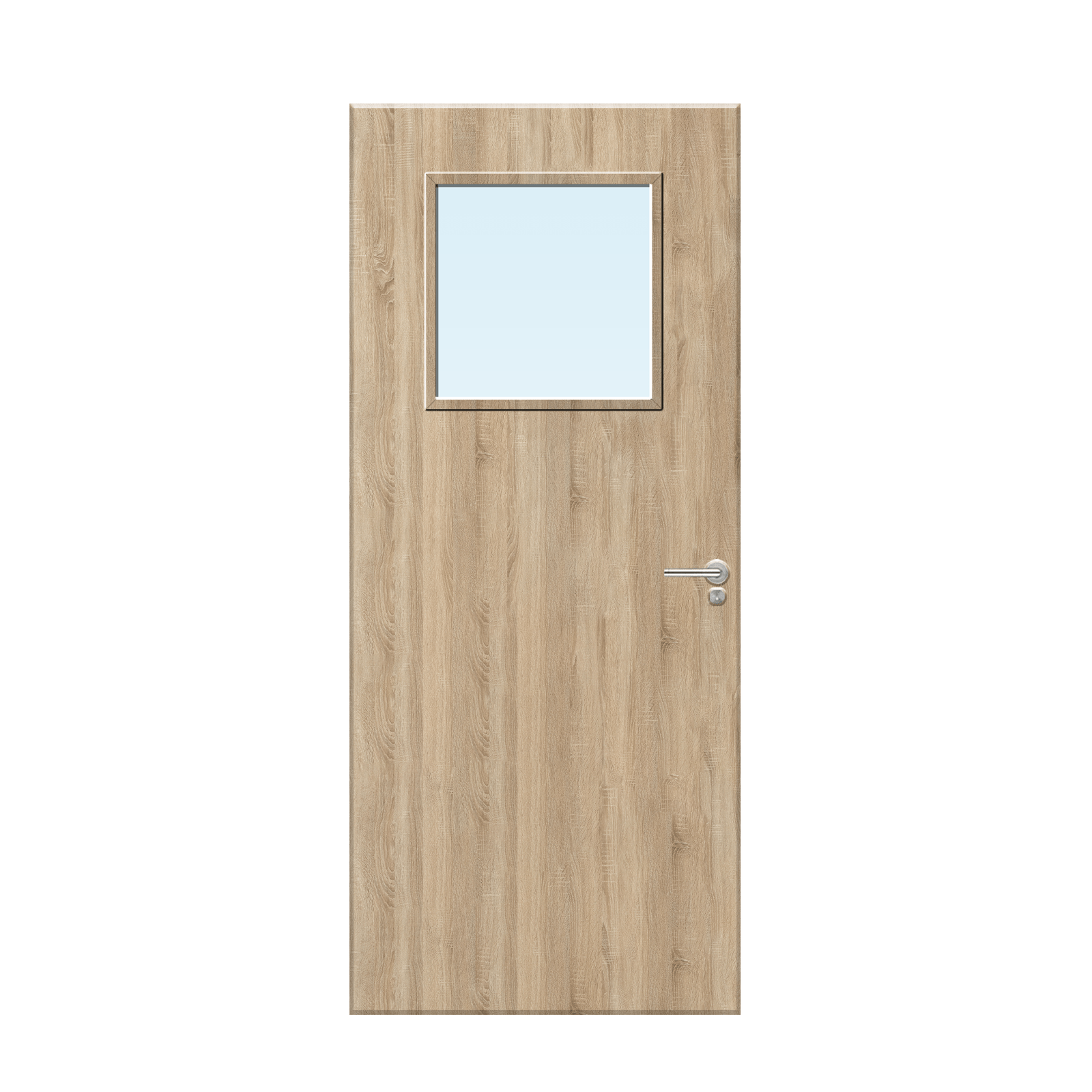 Internal Oak Veneer 1G Glazed FD30 Fire Door