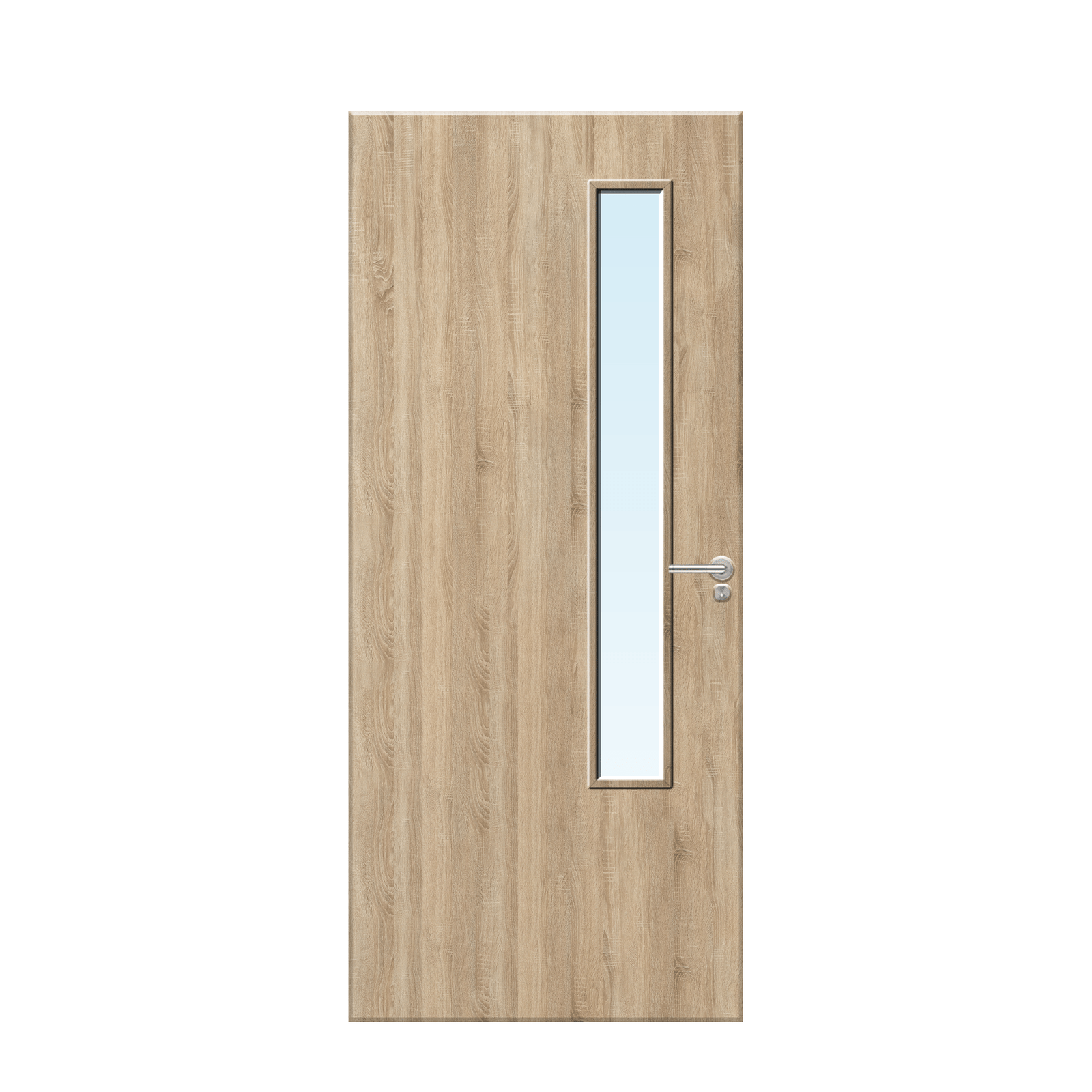 Internal Oak Veneer 20G Glazed FD30 Fire Door