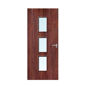 Internal sapele veneer23G Glazed FD30 Fire Door