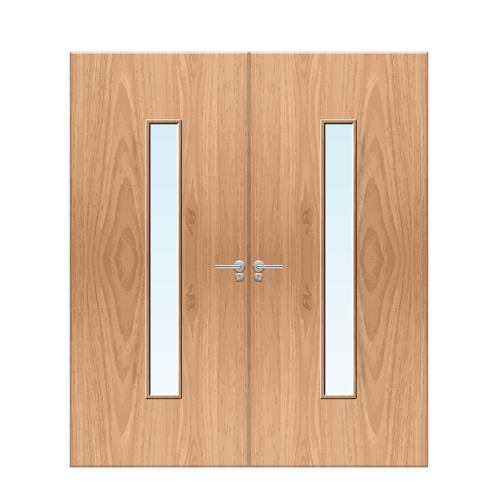 Internal Plywood Paint Grade 29G Glazed FD30 Fire Door