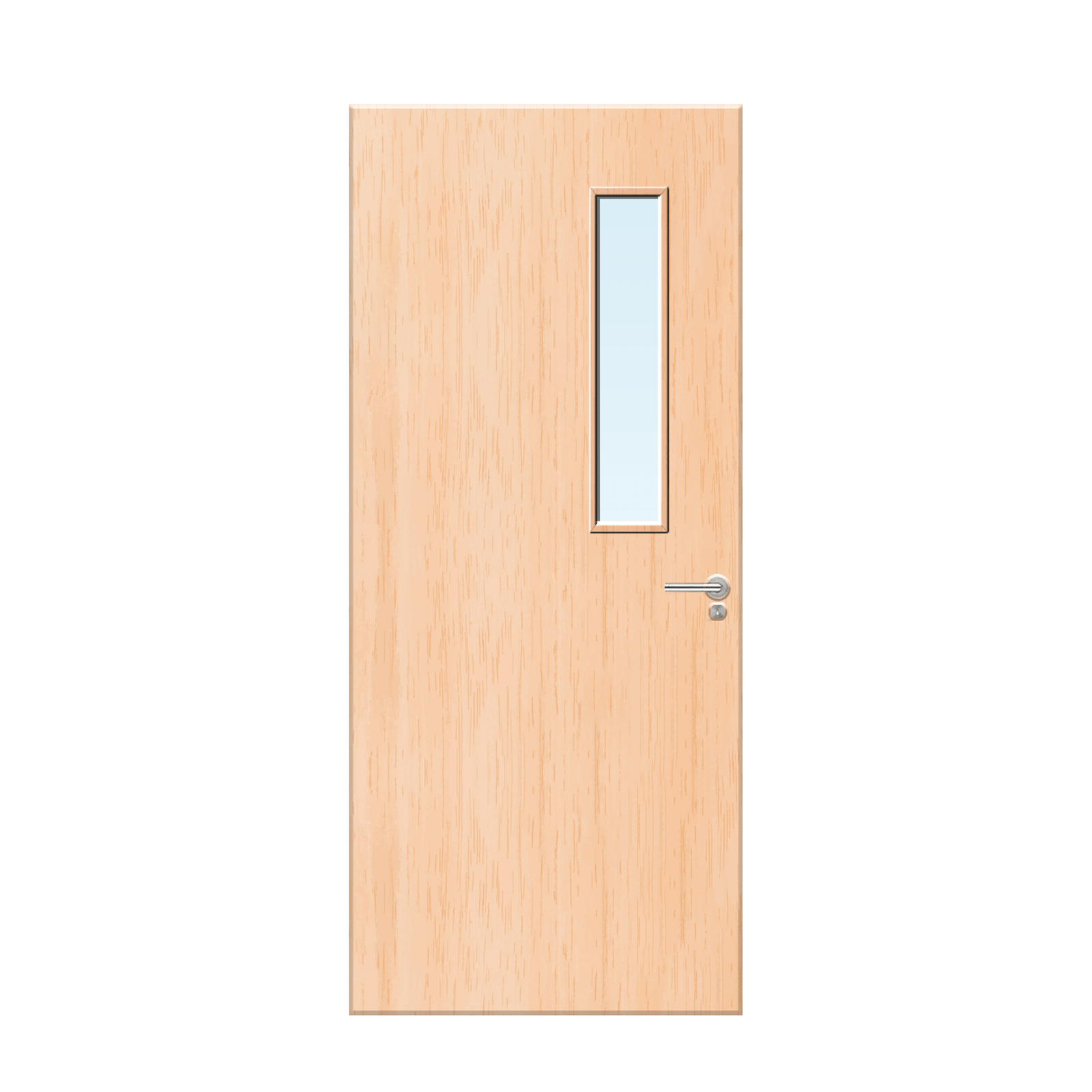 Internal Maple Veneer 3G Glazed FD30 Fire Door