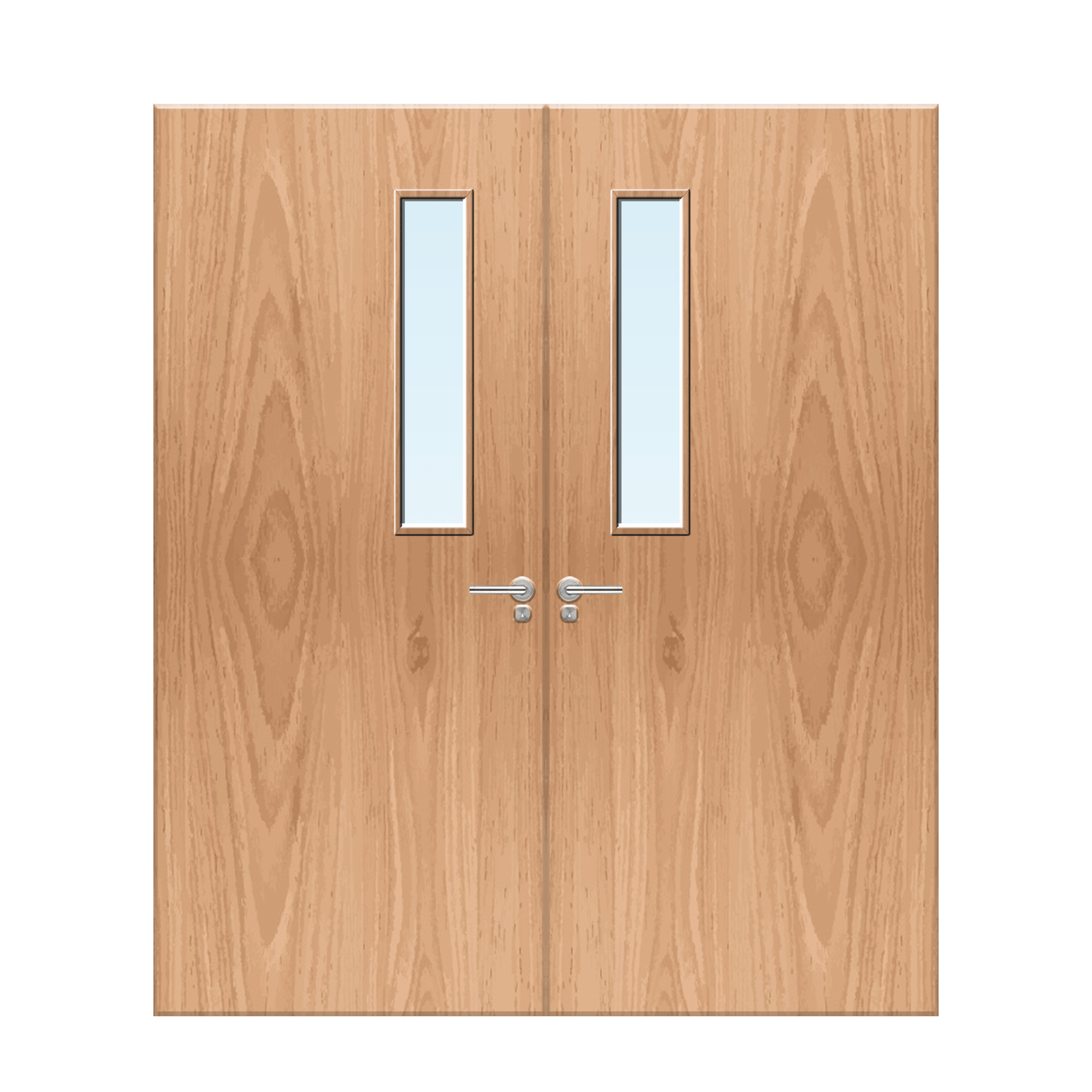 Internal Plywood Paint Grade 3G Glazed FD30 Fire Door