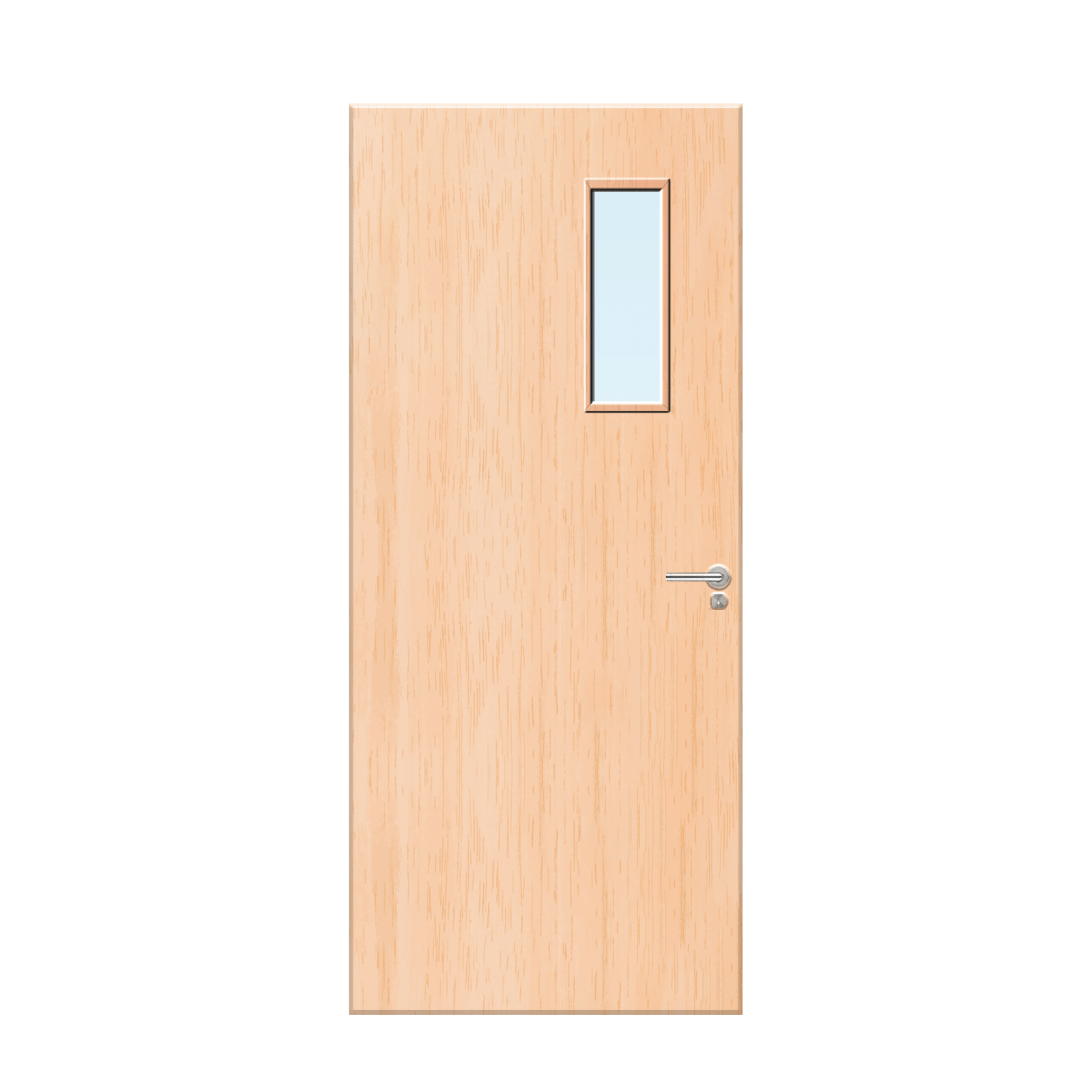 Internal Maple Veneer 4G Glazed FD30 Fire Door