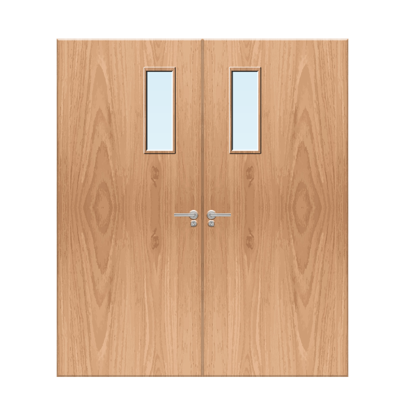 Internal Plywood Paint Grade 4G Glazed FD30 Fire Door