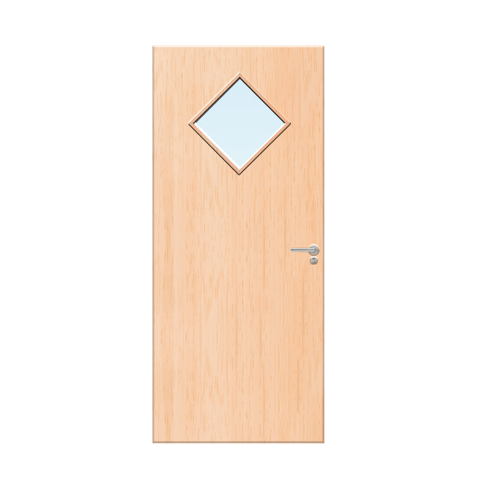 Internal Maple Veneer 6G Glazed FD30 Fire Door