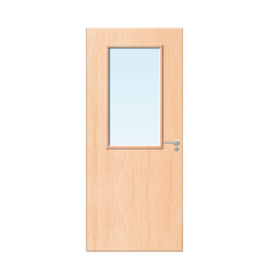 Internal Maple Veneer 8G Glazed FD30 Fire Door