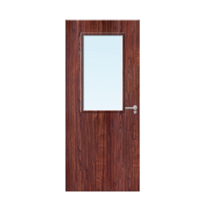 Internal sapele veneer8G Glazed FD30 Fire Door